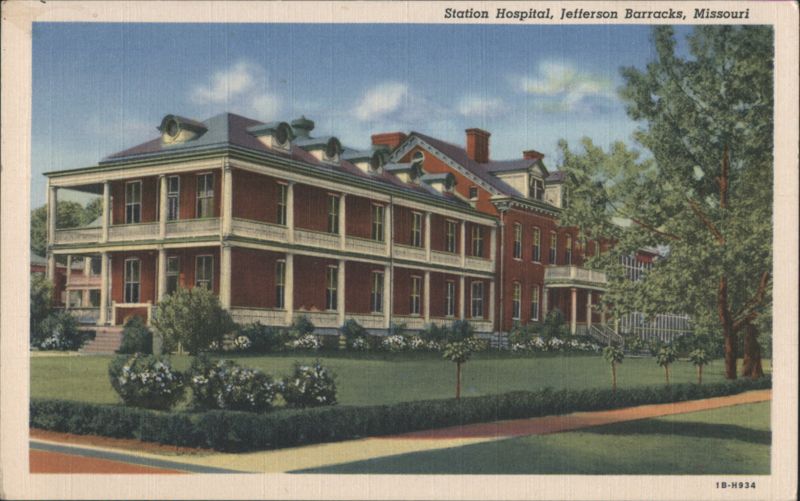 Station Hospital, Jefferson Barracks, Missouri St. Louis
