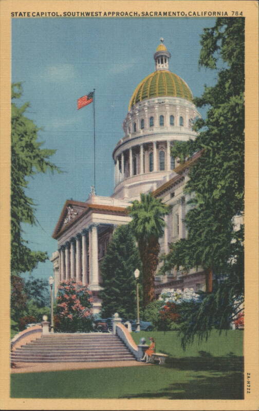 State Capitol, Southwest Approach, Sacramento, CA California