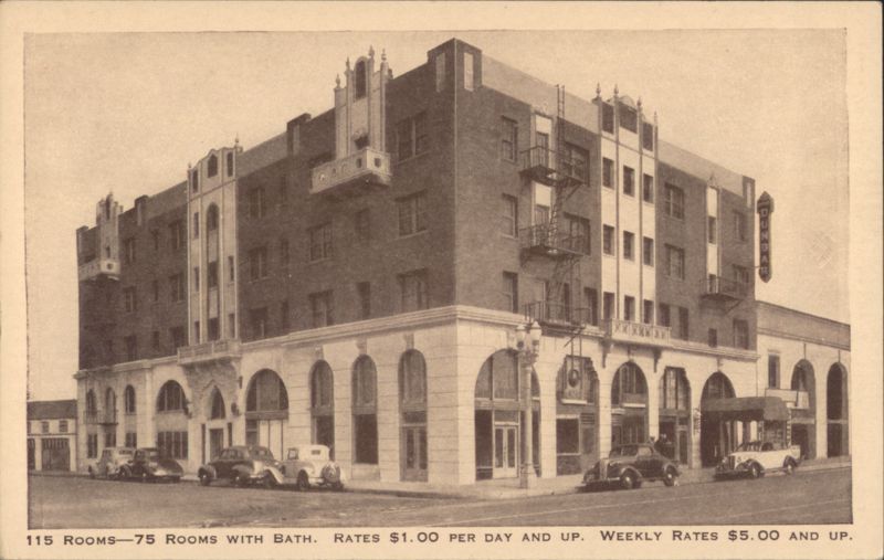 Dunbar Hotel, 115 Rooms, $1.00/Day, Los Angeles, CA California