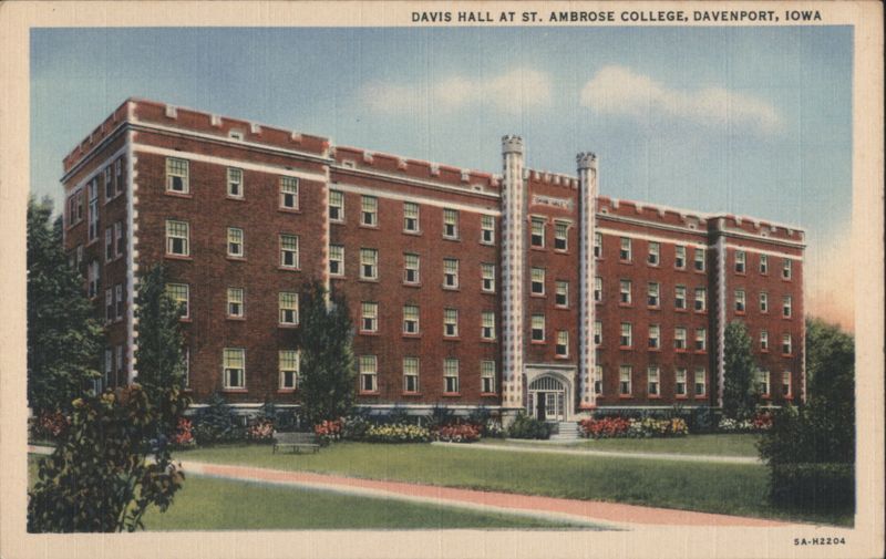 Davis Hall, St. Ambrose College, Davenport, Iowa