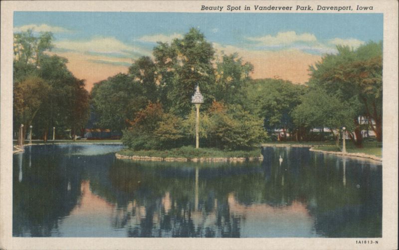 Beauty Spot in Vanderveer Park, Davenport, Iowa