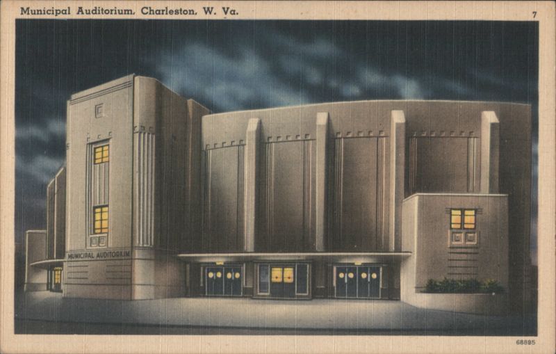Municipal Auditorium, Charleston, WV West Virginia