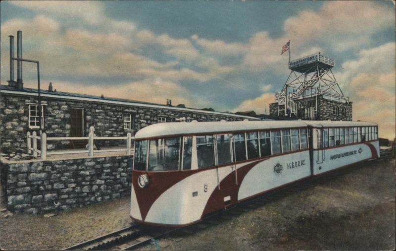 Streamline Train, Summit House, Pikes Peak Railroad (Scenic)