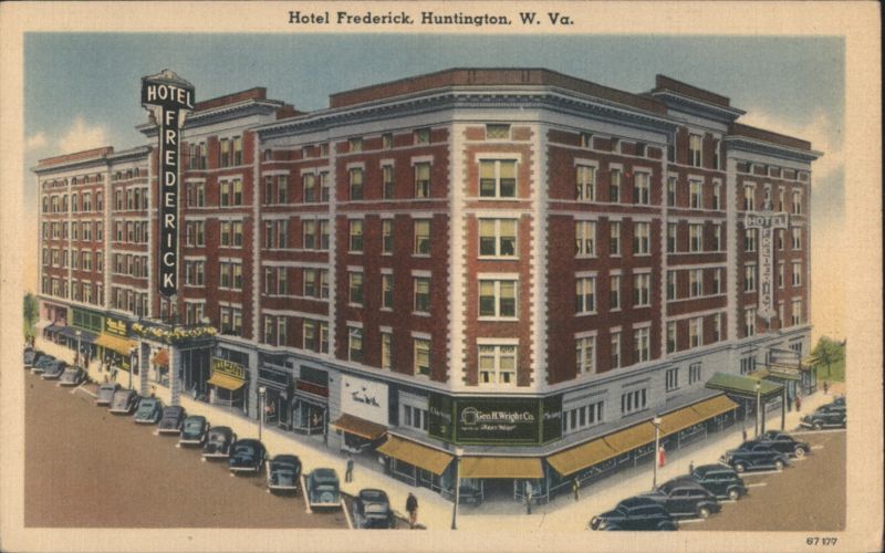 Hotel Frederick, Huntington, W. Va. West Virginia