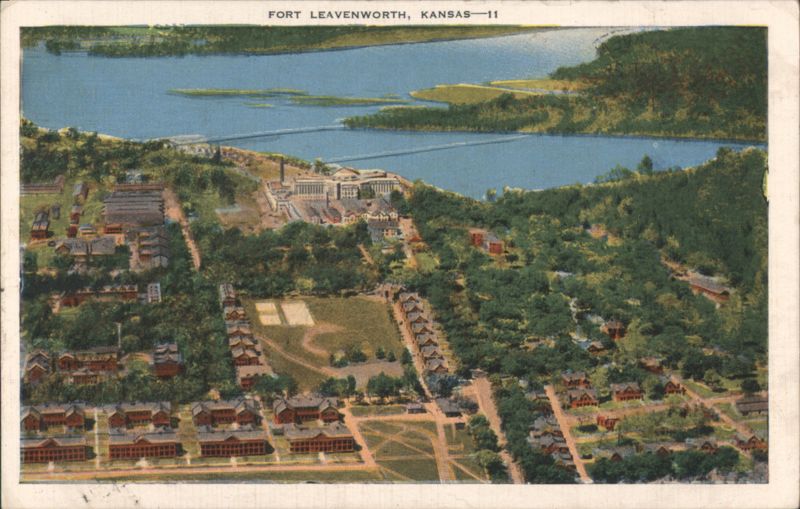 Fort Leavenworth, Kansas Aerial View