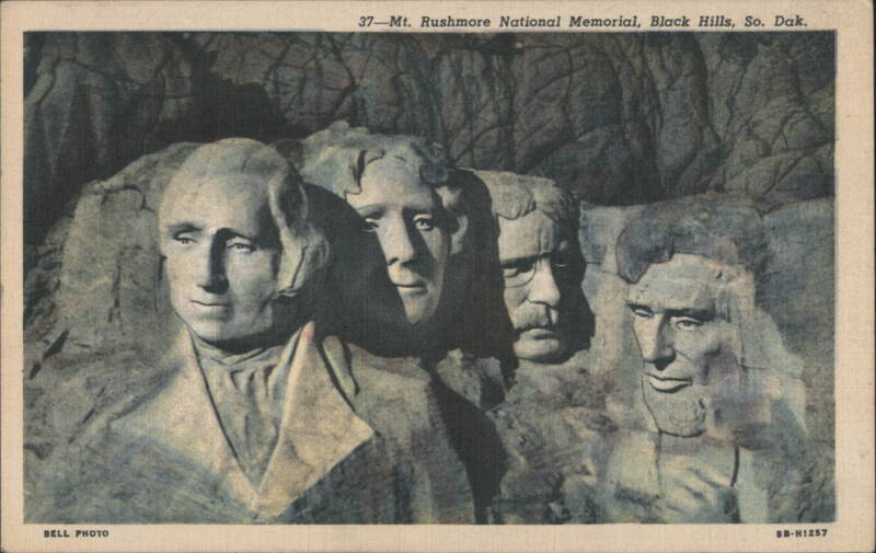 Mt. Rushmore National Memorial, Black Hills, SD South Dakota