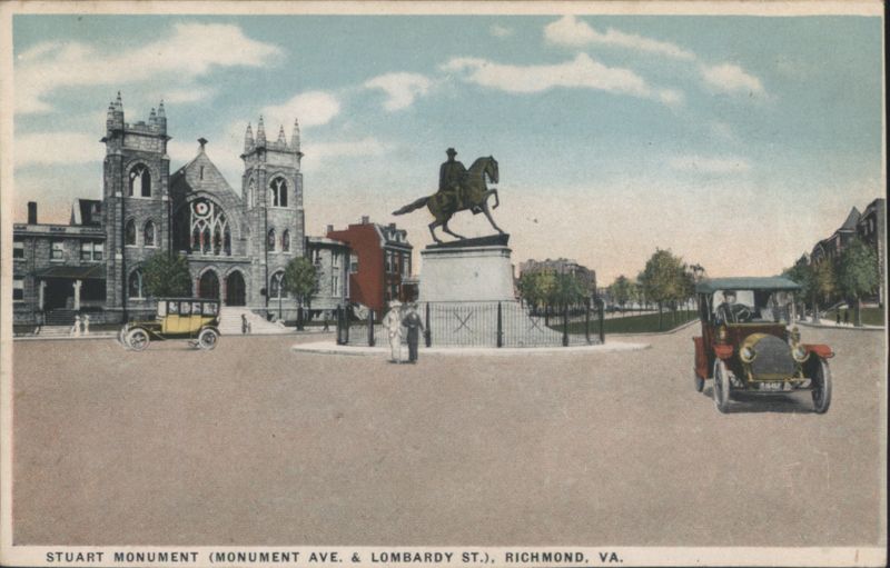 Stuart Monument, First English Lutheran Church, Richmond Virginia