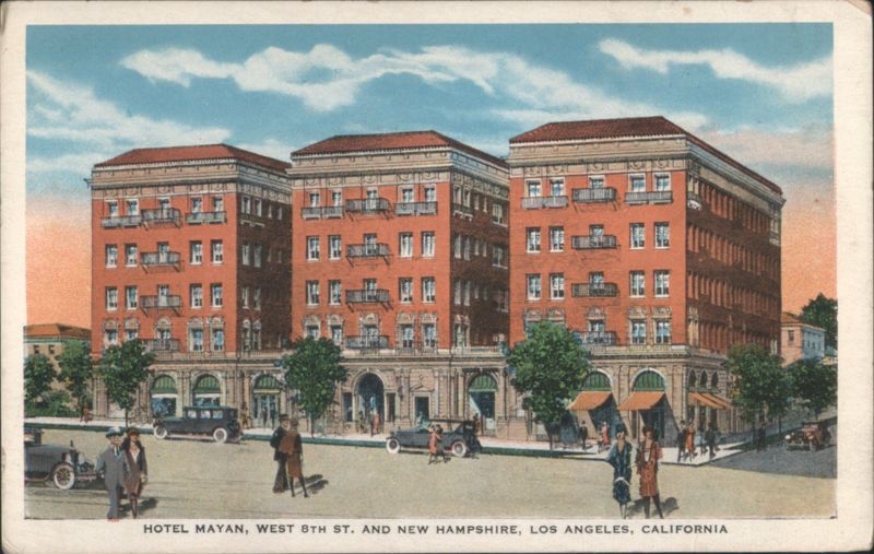 Hotel Mayan, West 8th St. & New Hampshire LOS ANGELES California