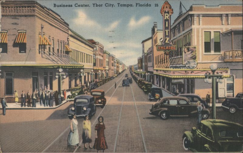Business Center, Ybor City, Tampa, Florida
