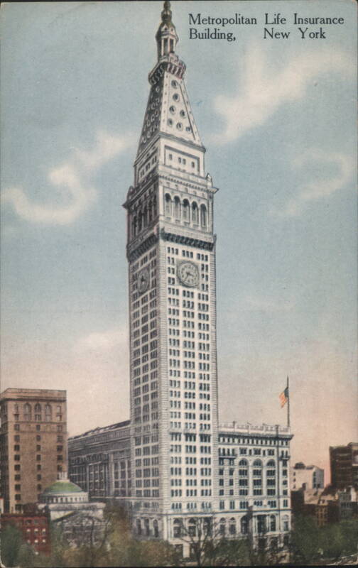 Metropolitan Life Insurance Building, New York Irving Underhill