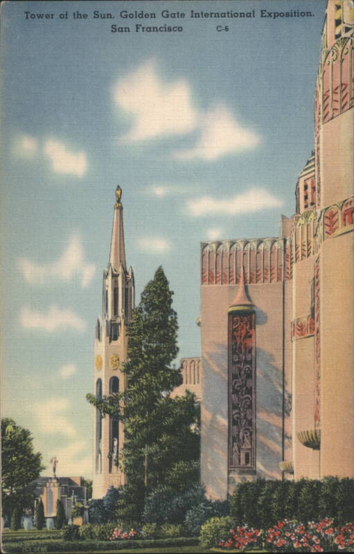Tower of the Sun, Golden Gate International Exposition San Francisco California