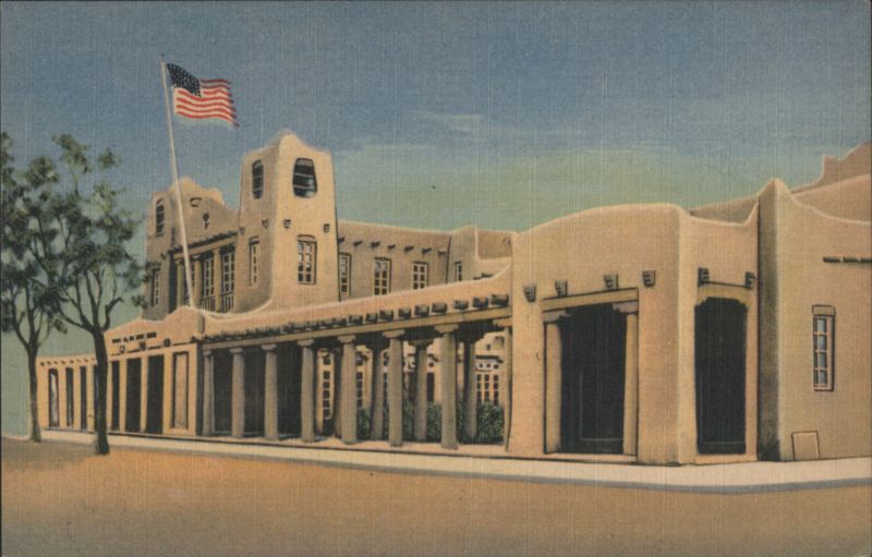 U. S. Post Office and Federal Building, Santa Fe, NM New Mexico