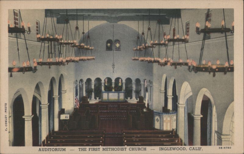 First Methodist Church Auditorium, Inglewood, CA California
