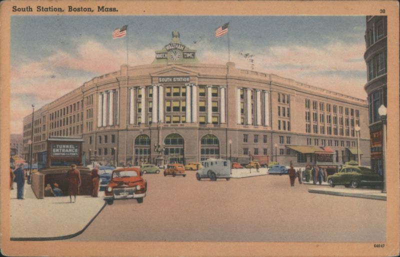 South Station, Boston, Mass. Massachusetts
