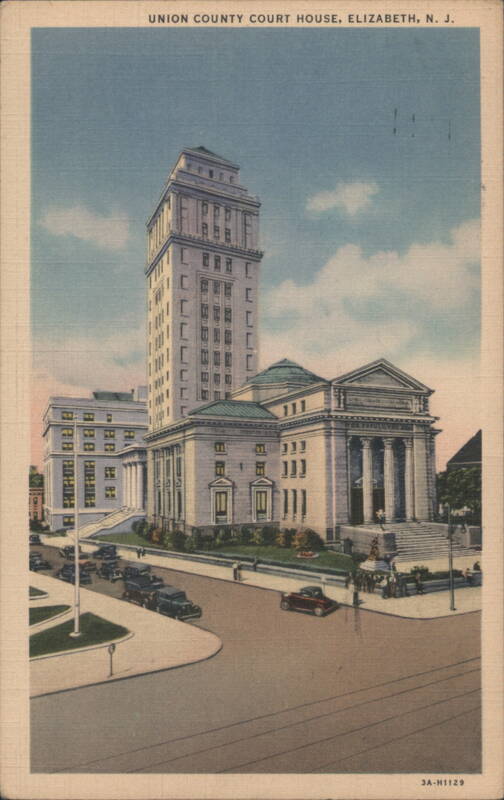 Union County Court House, Elizabeth, NJ New Jersey