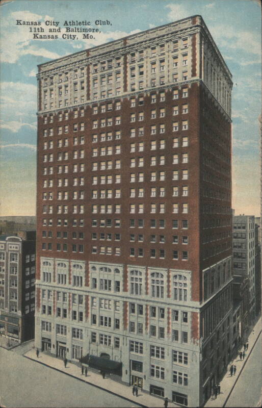 Kansas City Athletic Club, 11th and Baltimore Missouri