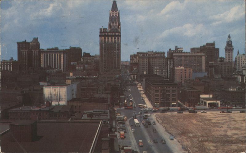 Light Street Skyline, Baltimore, MD Maryland