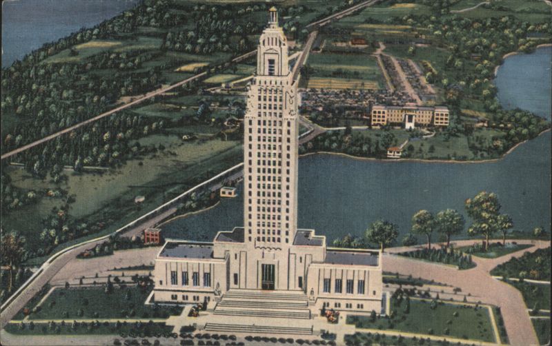 Louisiana State Capitol, Baton Rouge, Tallest Building
