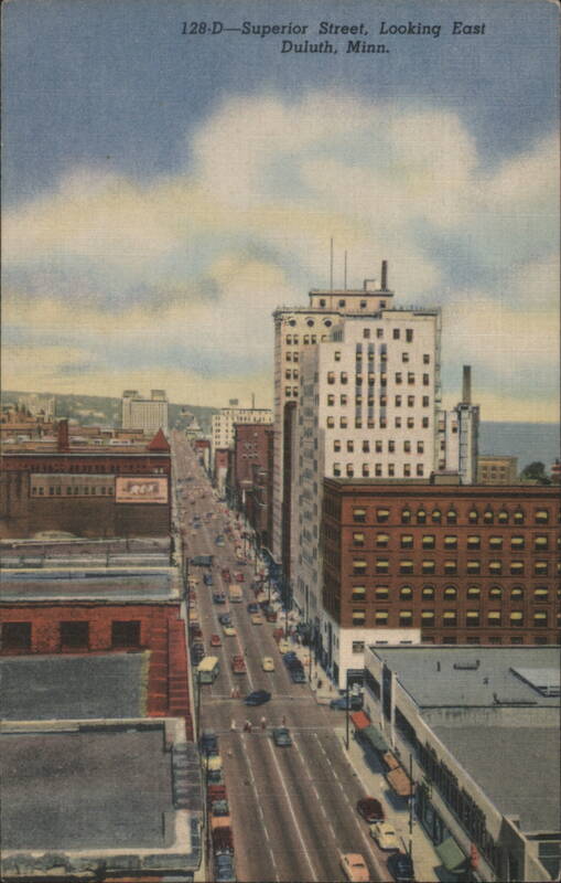 Superior Street, Looking East Duluth Minnesota
