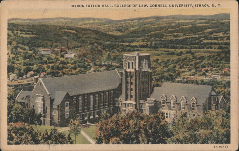 Myron Taylor Hall, College of Law, Cornell University Ithaca New York