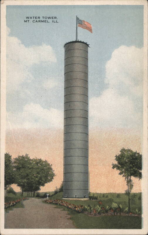 Water Tower, Mt. Carmel, Illinois Mount Carmel