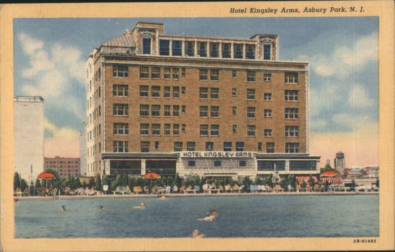 Hotel Kingsley Arms with Swimming Pool Asbury Park New Jersey