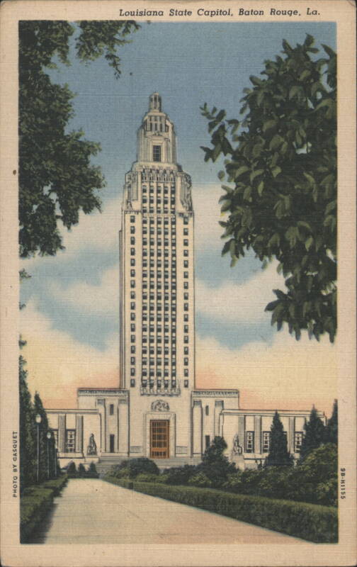 Louisiana State Capitol, Baton Rouge, LA Casquet
