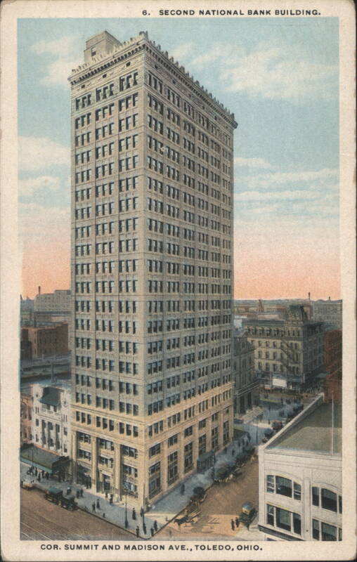 Second National Bank Building, Summit & Madison Ave. TOLEDO Ohio