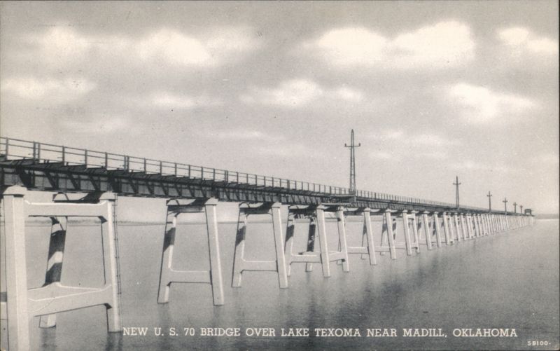 New U.S. 70 Bridge over Lake Texoma, Madill, OK Oklahoma