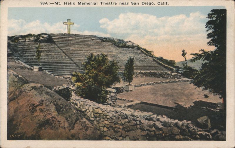 Mt. Helix Memorial Theatre near San Diego, CA California