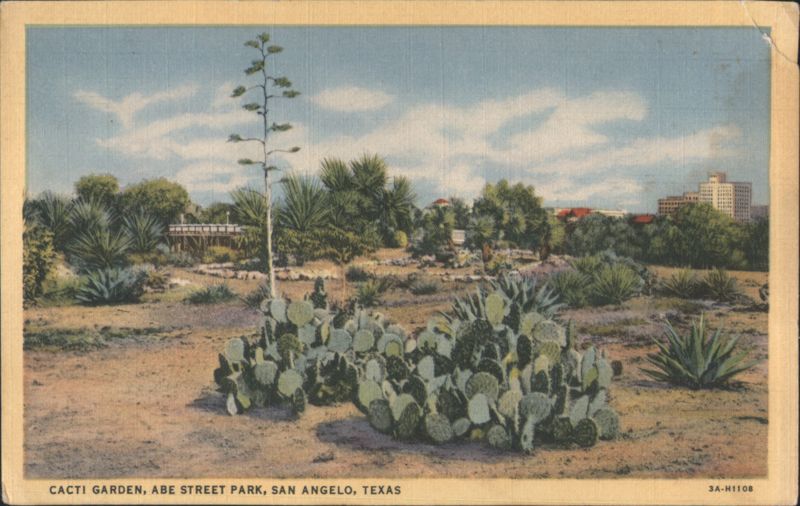 Cacti Garden, Abe Street Park, San Angelo, TX Texas