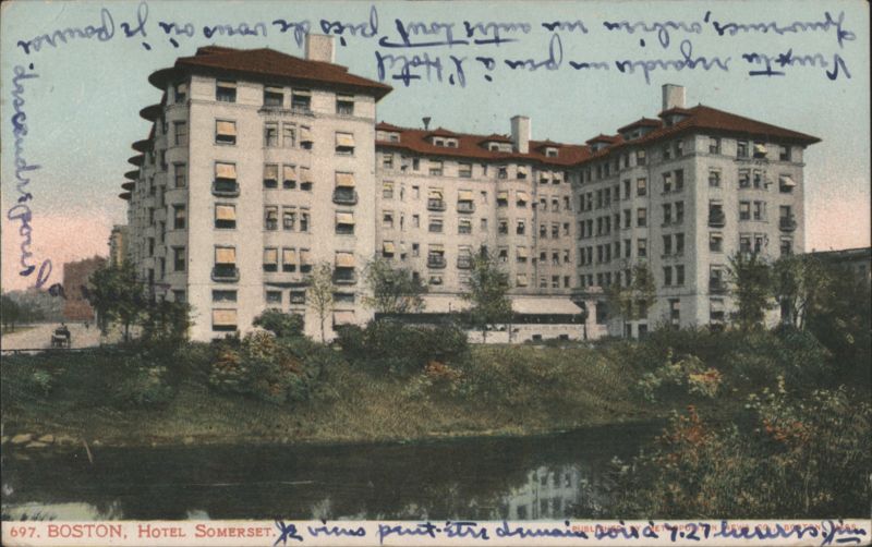 Hotel Somerset, Boston Massachusetts