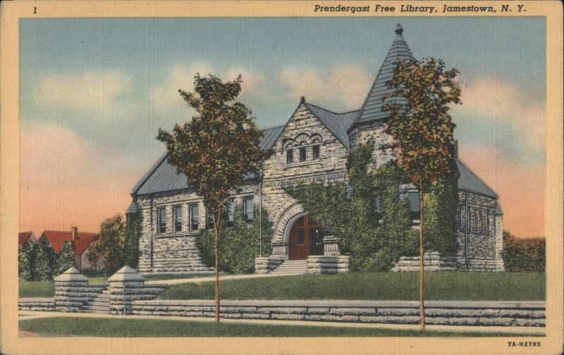 Prendergast Free Library, Jamestown, NY New York