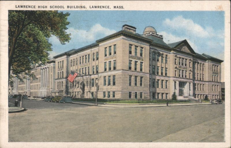 Lawrence High School Building Massachusetts