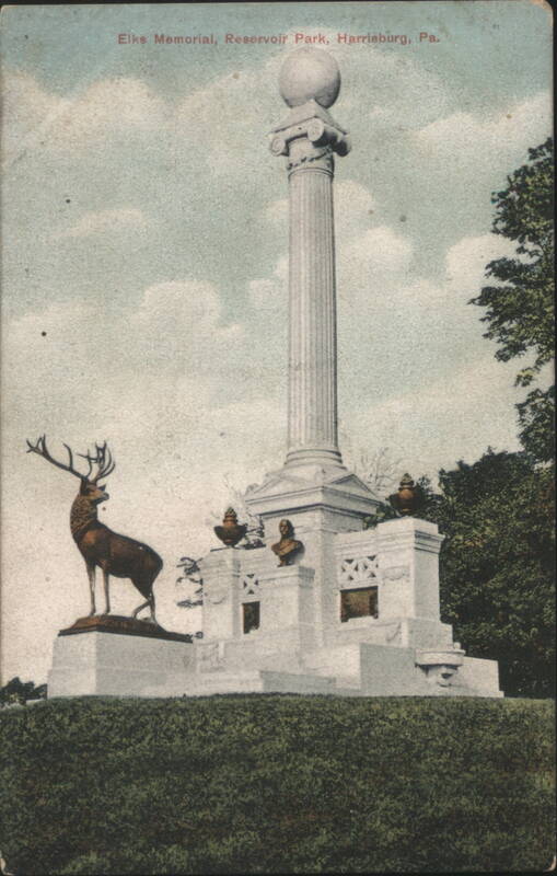 Elks Memorial, Reservoir Park Harrisburg Pennsylvania