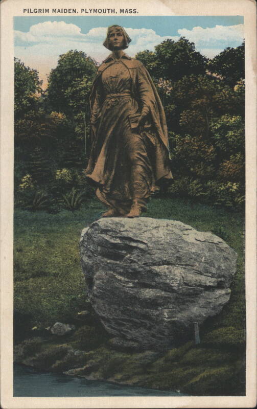 Pilgrim Maiden Statue, Plymouth, MA Massachusetts
