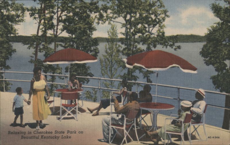 Relaxing in Cherokee State Park on Beautiful Kentucky Lake