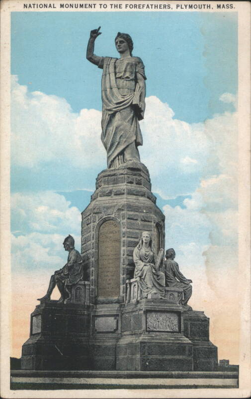 National Monument to the Forefathers, Plymouth, Mass. Massachusetts
