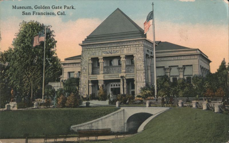 Museum, Golden Gate Park San Francisco California