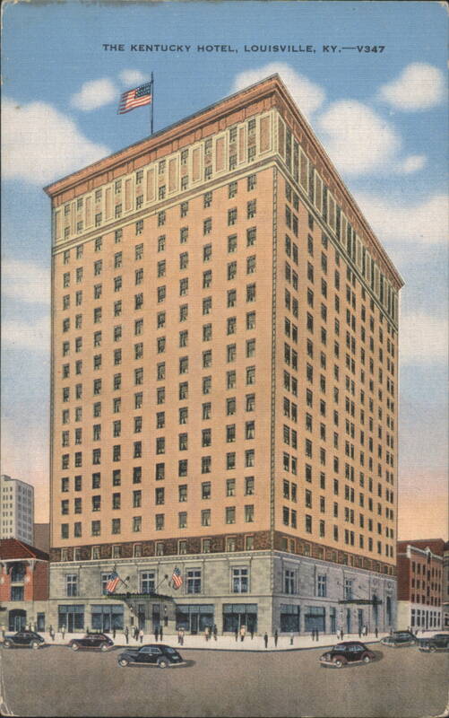 The Kentucky Hotel, Louisville, KY.—V347