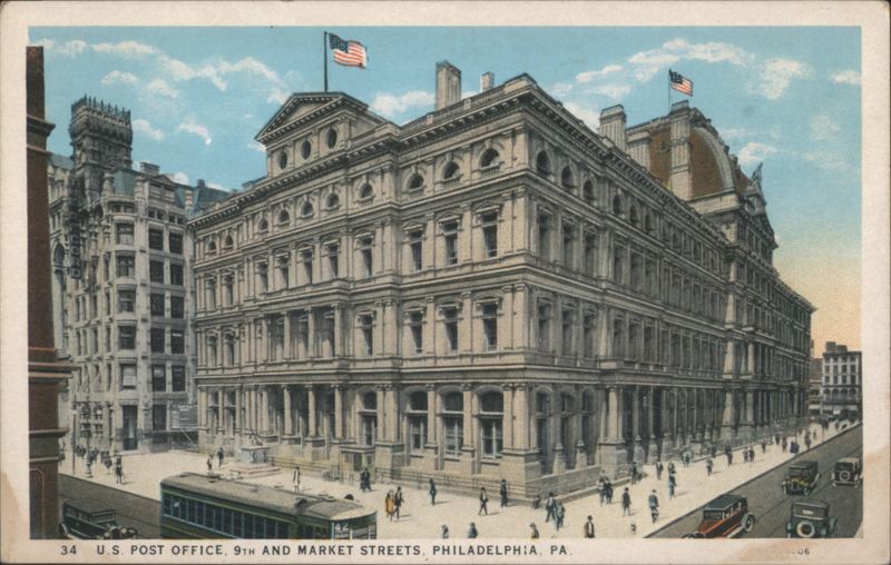 U.S. Post Office, 9th and Market Streets, Philadelphia Pennsylvania