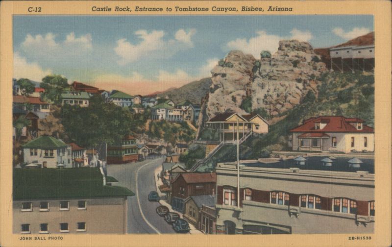 Castle Rock, Entrance to Tombstone Canyon, Bisbee, Arizona