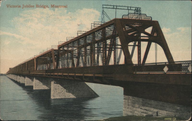 Victoria Jubilee Bridge, Montreal QC Canada Quebec
