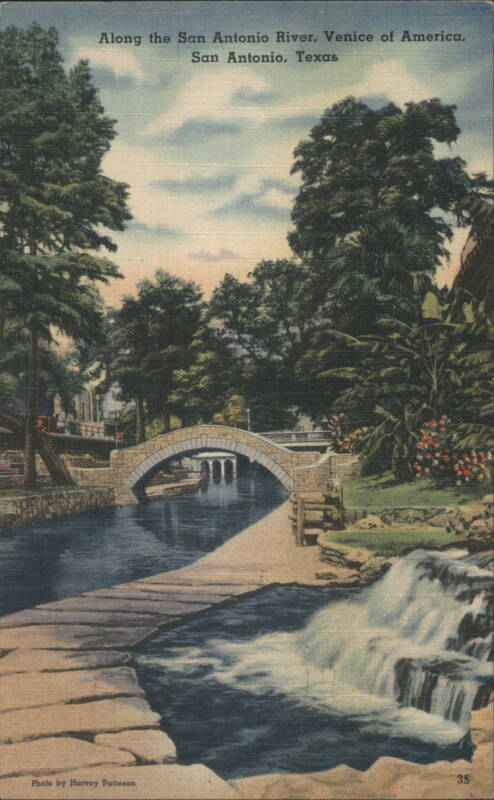 Along the San Antonio River, Venice of America Texas