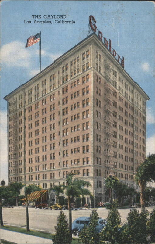 The Gaylord Apartment Hotel, Los Angeles, CA California