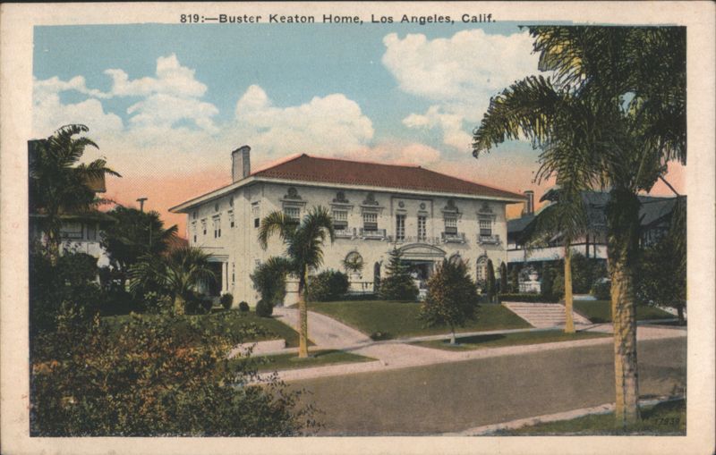 Buster Keaton Home, Los Angeles, Calif. California