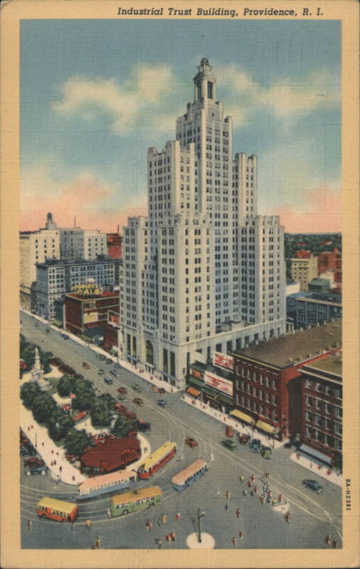 Industrial Trust Building, Providence, R. I. Rhode Island
