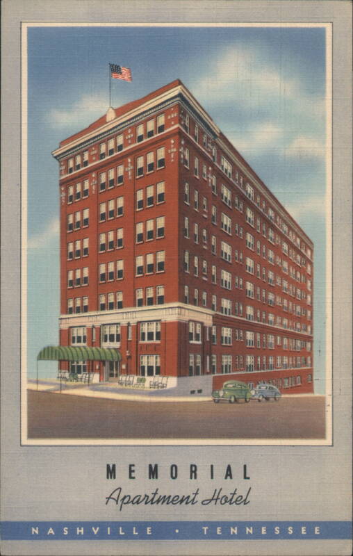 Memorial Apartment Hotel, Nashville, TN Tennessee