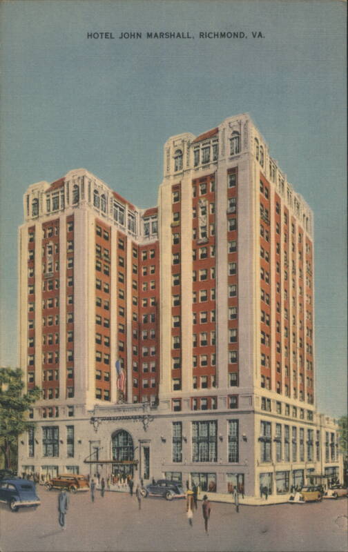 Hotel John Marshall, Richmond, VA Virginia