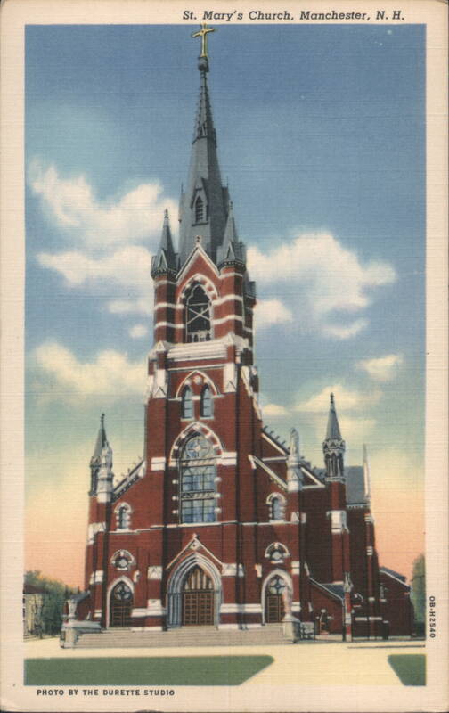 St. Mary's Church Manchester New Hampshire The Durette Studio